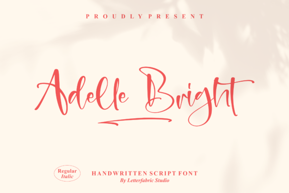 Adelle Bright: A Stylish Script Font