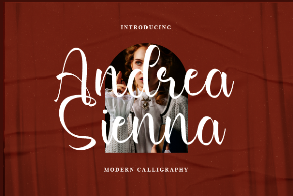 Andrea Sienna: A Script Font for Creative Campaigns