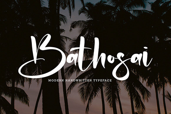 Bathosai: A Script Font for Impactful Campaigns