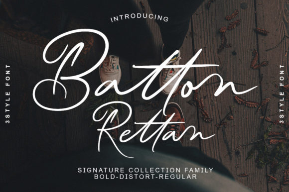 Batton Rettan: A Script Font for Elegant Design