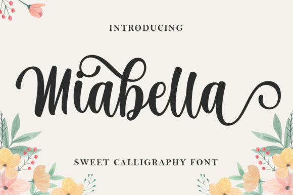 Beautiful Script Font for Editorial Design