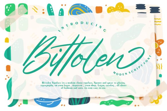 Bittolen: A Luxurious Script Font