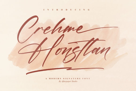 Crehme Honstlan: A Font for Business Magic