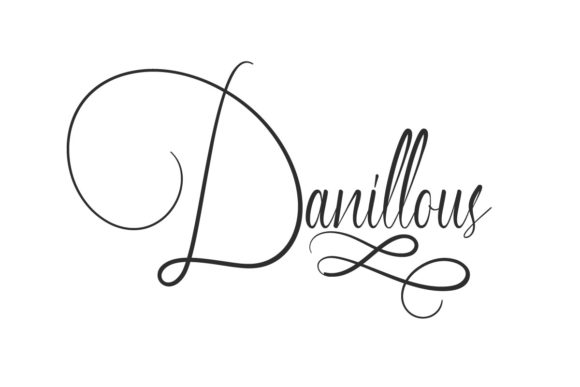 Danillous: A Stylish Script Font for Makers