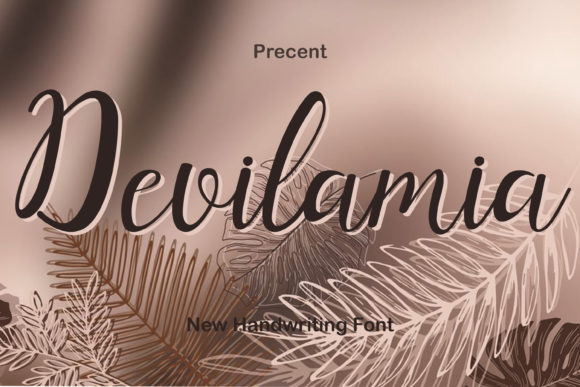 Devilamia: A Script Font for Web Design