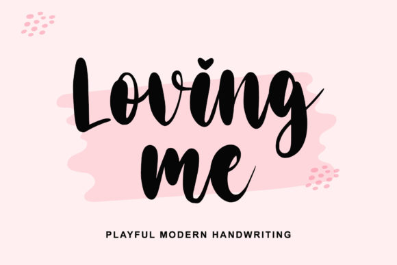 Loving Me Font: A Stylish Touch for Your Brand