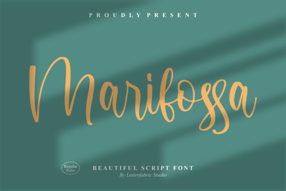 Marifossa: A Beautiful Script Font