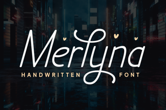Merlyna: A Graceful Script Font for Business Branding