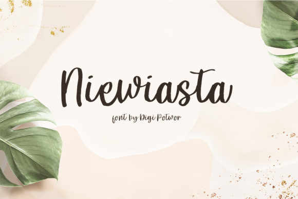 Niewiasta: A Stylish Script Font