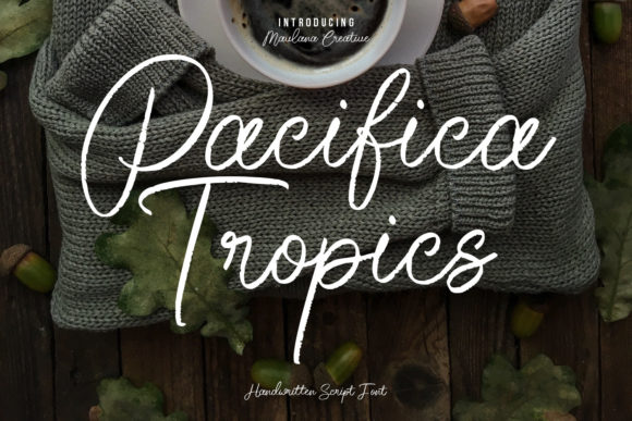 Pacifica Tropics: A Fancy Script for Business