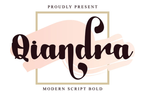Qiandra: A Stylish Script Font for Web Design