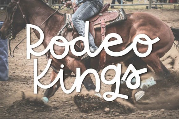 Rodeo Kings Font: Bold Script for Web Design