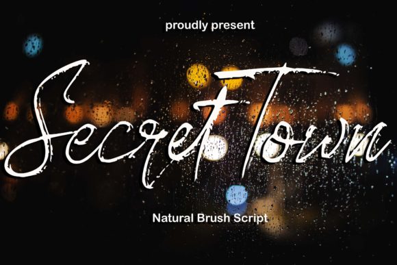 Secret Town: A Script Font for Elegant Design