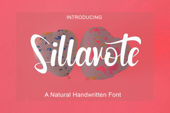 Sillavote: A Playful Script Font for Creative Campaigns