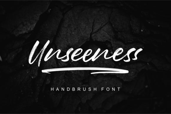 Unseeness Handbrush: A Stylish Script for Designers