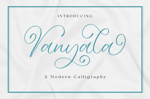 Vanyala: A Script Font for Elegant Branding