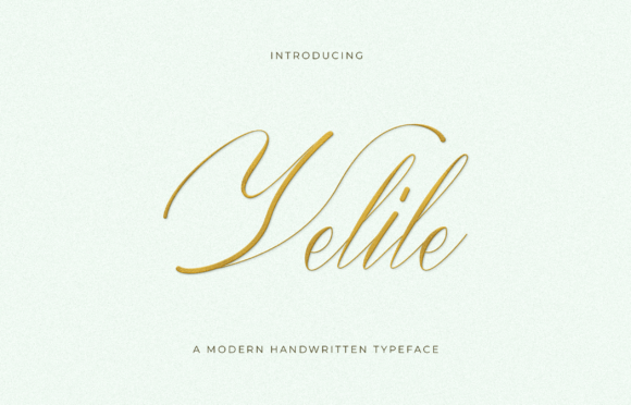 Velile: A Script Font for Web Design