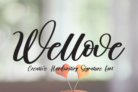 Wellove: A Script Font for Creative Web Design